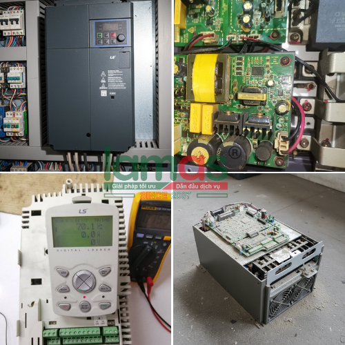 sửa chữa biến tần LS