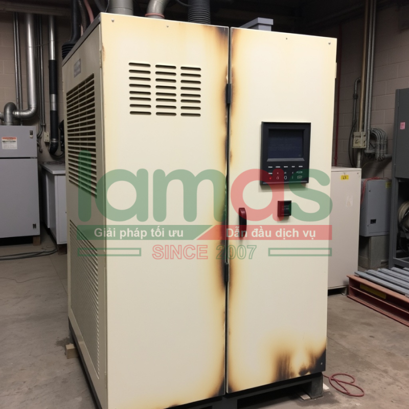 biến tần cháy nổ