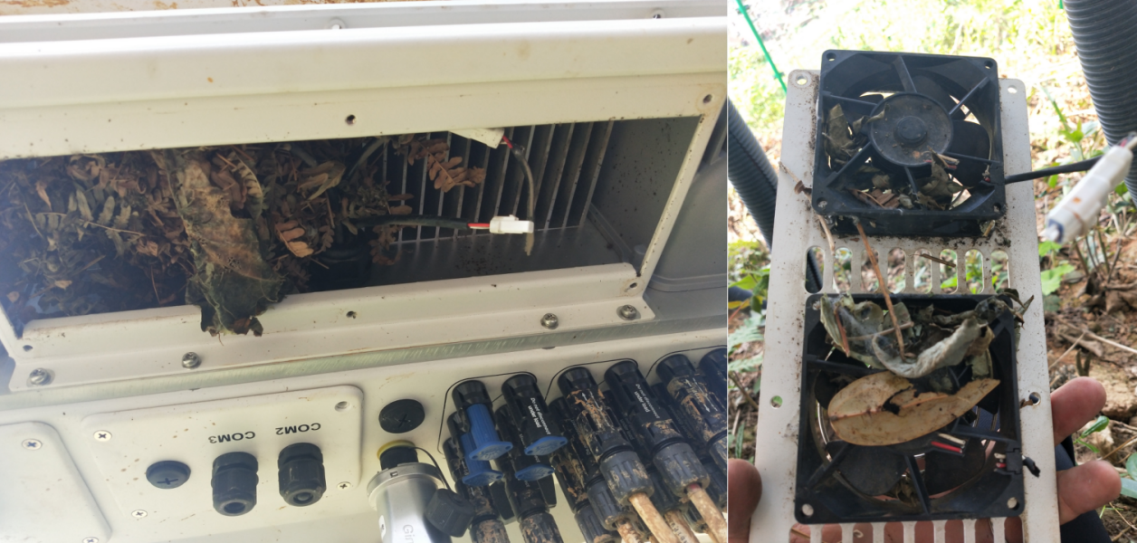 biến tần không quạt tản nhiệt