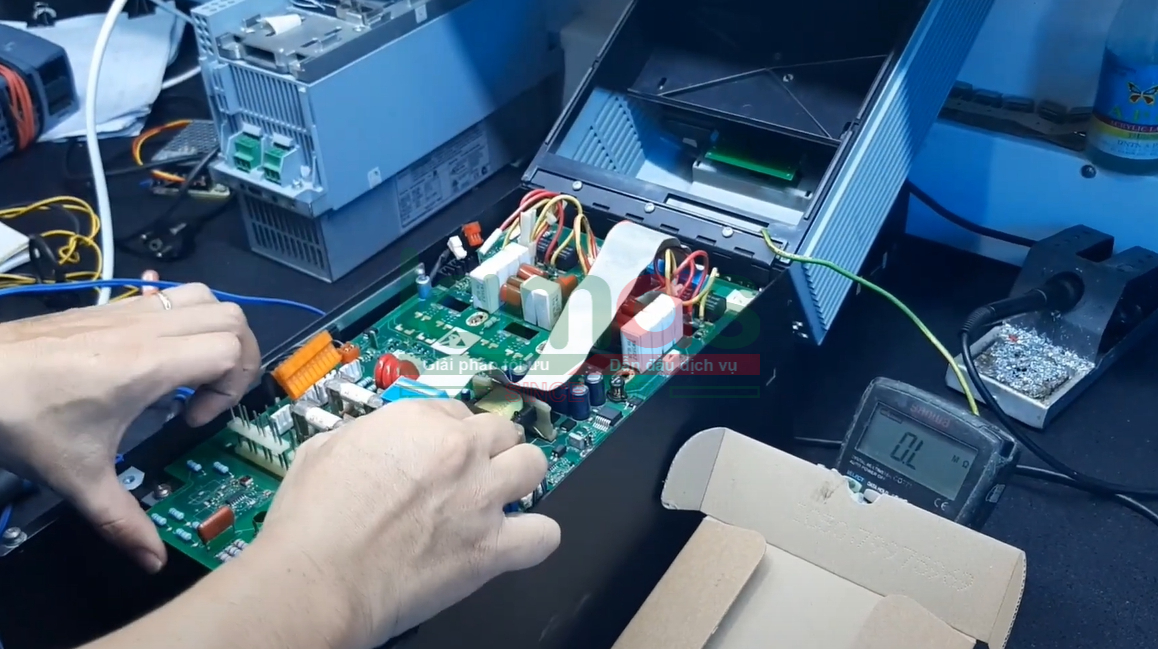 sửa chữa biến tần Parker