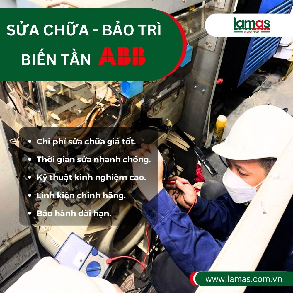 bảo trì biến tần abb