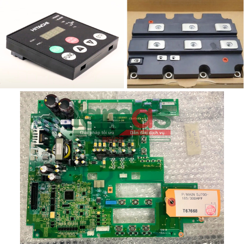 Board igbt bàn phím biến tần Hitachi