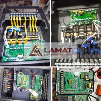 Kiểm tra board mạch trên biến tần
