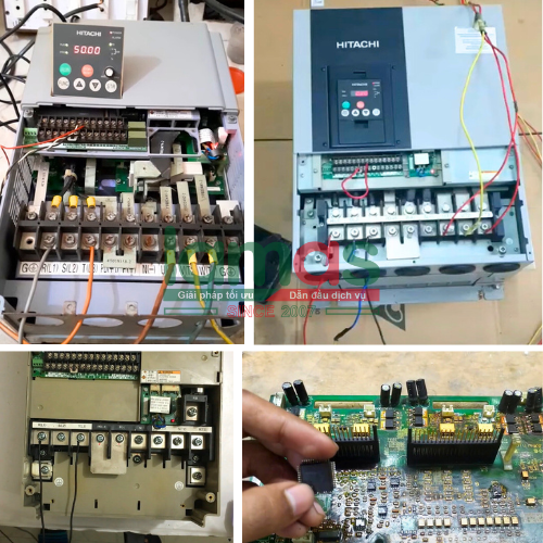 Sửa biến tần Hitachi SJ700 SJ700D SJ700N WJ200N NJ600B SJ-P1 SH1 LH1