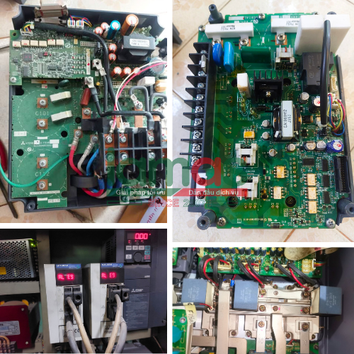 Sửa biến tần Mitsubishi FR-F800 F800 F820 F800 F840 FR-A800A A800 820B FR-A700 FR-E700 FR-D700 FR-F700 (2)