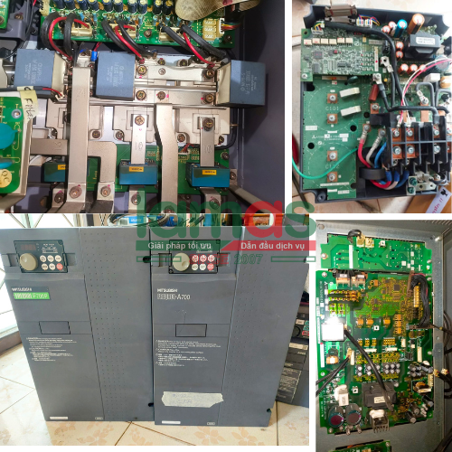 Sửa biến tần Mitsubishi FR-F800 F800 F820 F800 F840 FR-A800A A800 820B FR-A700 FR-E700 FR-D700 FR-F700 (6)