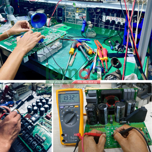 Thay thế linh kiện biến tần TPHCM