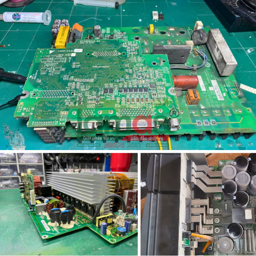 Thay thế linh kiện biến tần TPHCM