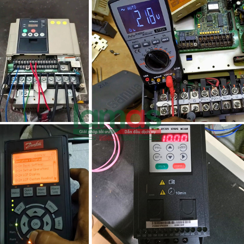 Kiểm tra lại sau khi sửa biến tần