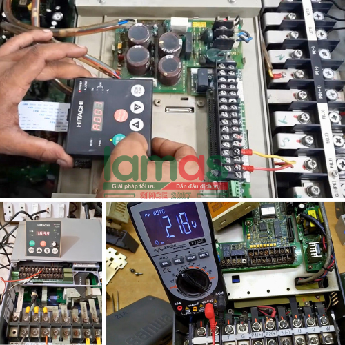 Kiểm tra lỗi biến tần