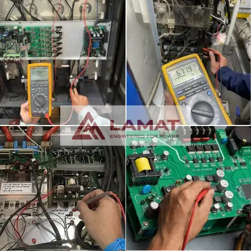 Kiểm tra linh kiện và board mạch biến tần