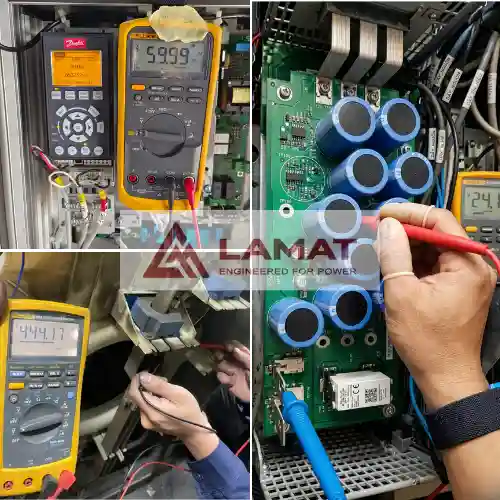 Kiểm tra board mạch biến tần