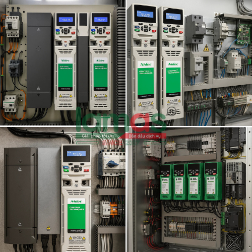sửa chữa biến tần Nidec Control Techniques tại TPHCM