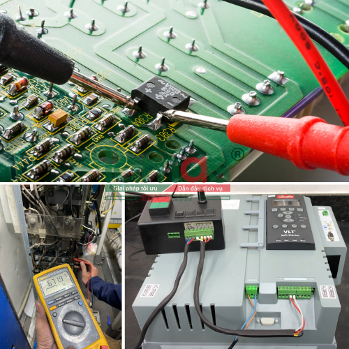 sửa chữa biến tần Nidec Control Techniques tại TPHCM