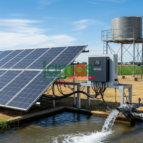 Biến tần bơm nước năng lượng mặt trời