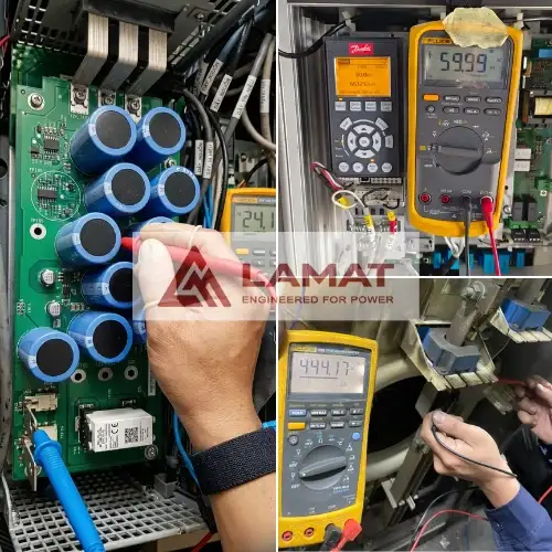Kiểm tra board mạch biến tần