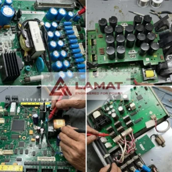 Kiểm tra board mạch và linh kiện biến tần