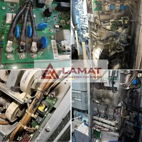 Linh kiện biến tần ABB bị hư hỏng