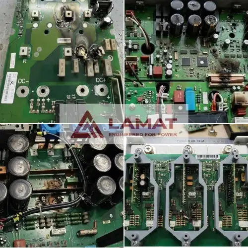 Linh kiện biến tần bị hư hỏng, cháy nổ