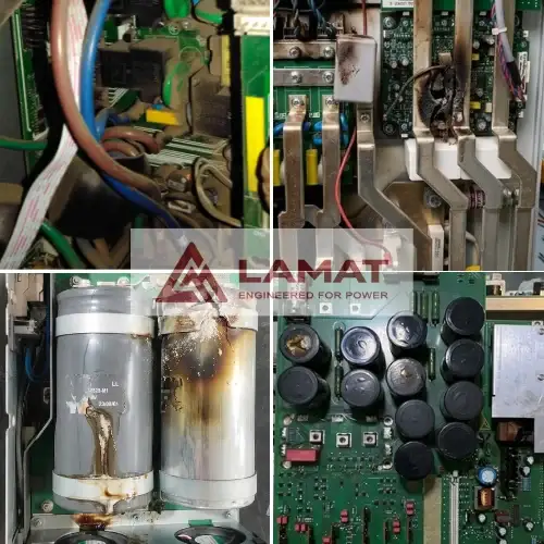 Linh kiện biến tần bị hư hỏng