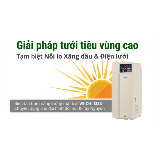 giải pháp biến tần bơm veichi si23