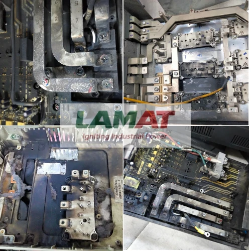 Biến tần hư hỏng nặng