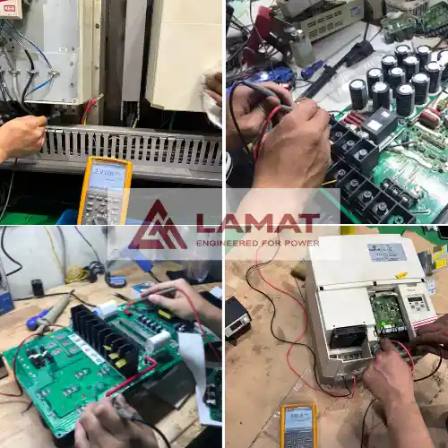 Kiểm tra board mạch biến tần KEB