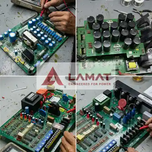 Kiểm tra board mạch biến tần