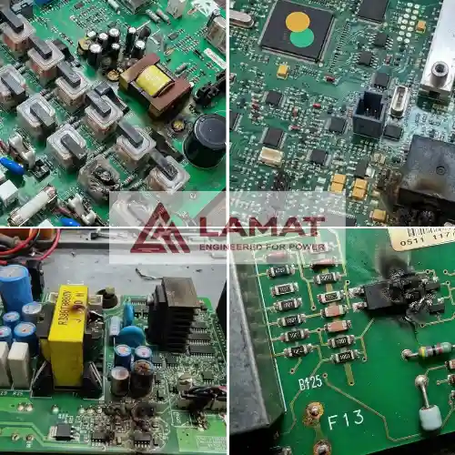 Linh kiện biến tần bị hư hỏng