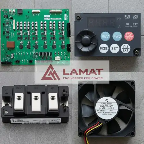 Linh kiện biến tần Mitsubishi mới