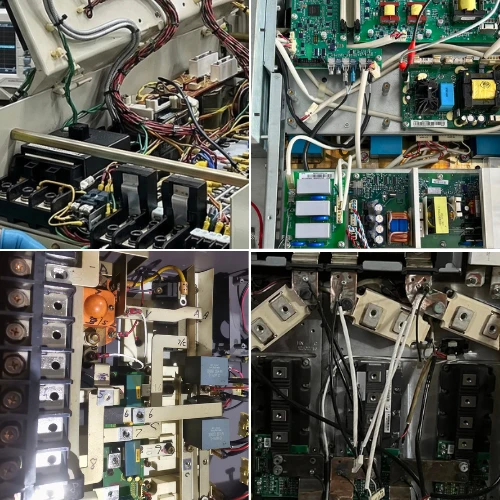 Tiến hành sửa chữa thay thế linh kiện biến tần