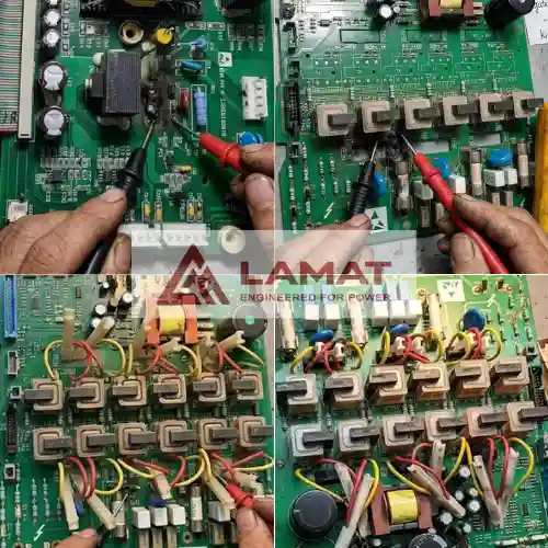 Kiểm tra board mạch biến tần
