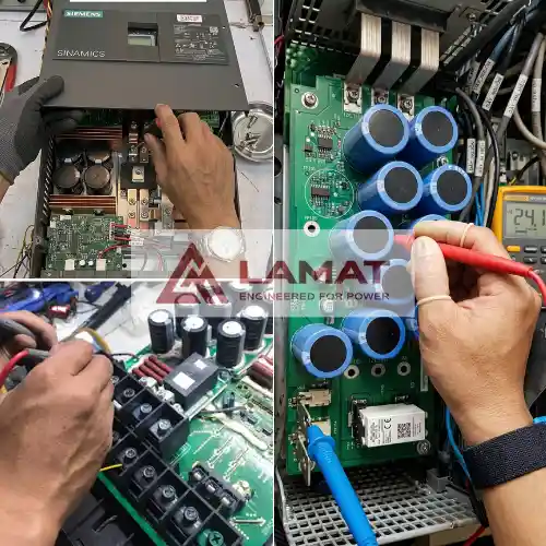 Kiểm tra board mạch biến tần