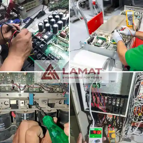 Kiểm tra board mạch biến tần