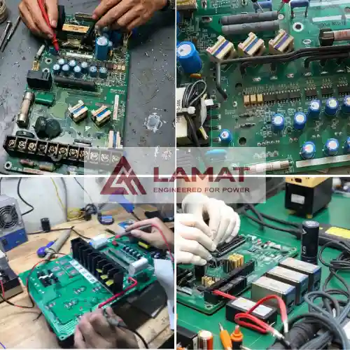 Kiểm tra board mạch biến tần Yaskawa