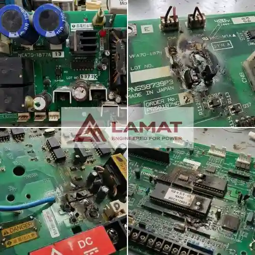 Linh kiện biến tần Toshiba hỏng 