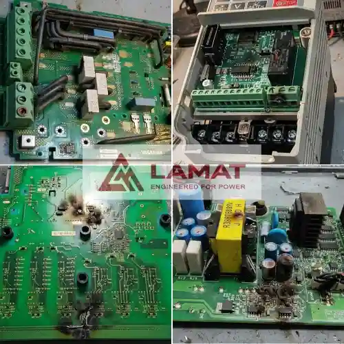 Linh kiện biến tần Yaskawa hư hỏng