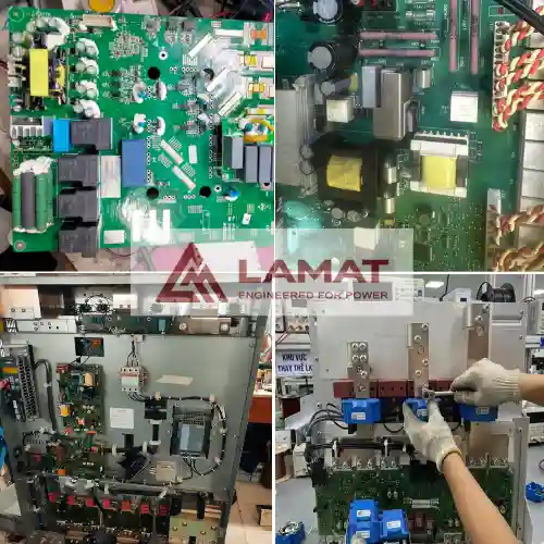 Sửa chữa và thay thế linh kiện biến tần