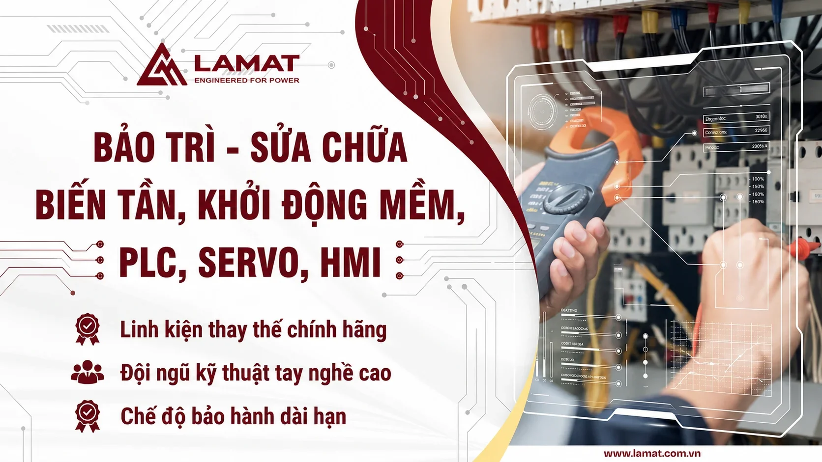 bảo trì sửa chữa biến tần uy tín chuyên nghiệp